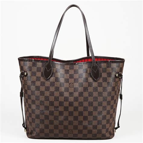 louis vuitton damier ebene brown|louis vuitton damier neverfull mm.